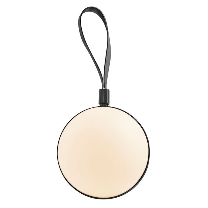 Luminaire extérieur design blanc, Bring, 1W, 2700K LED, IP44, gradable en 3 étapes