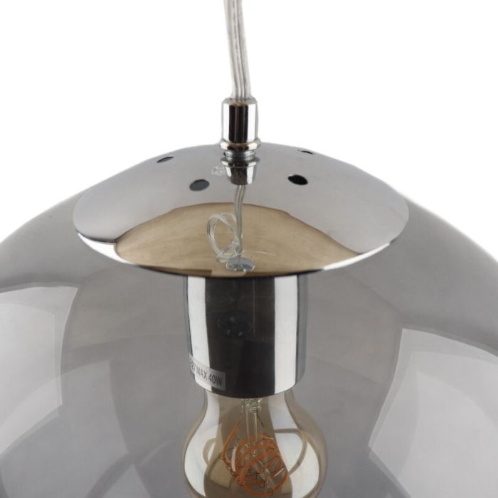 Suspension chromée design, Dolf