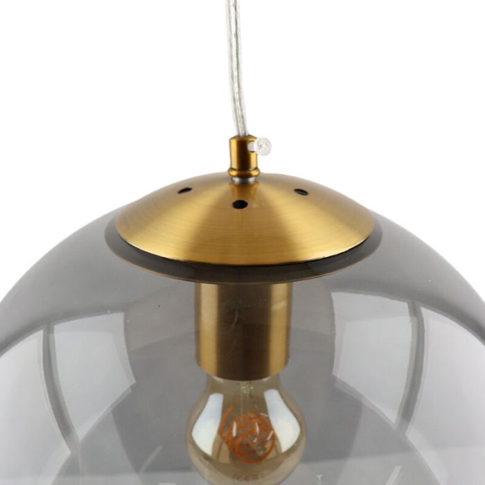 Suspension table à manger bronze design, Dolf