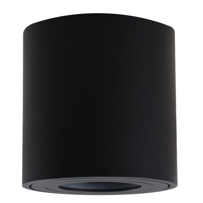 Spot en saillie noir moderne, Alion, IP44