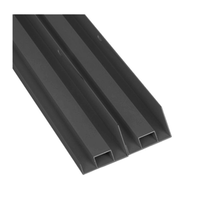 Cadre clic en saillie noir 30x120