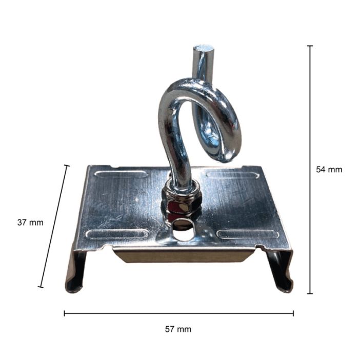 Clip de fixation pour suspension pour ligne lumineuse Saturn