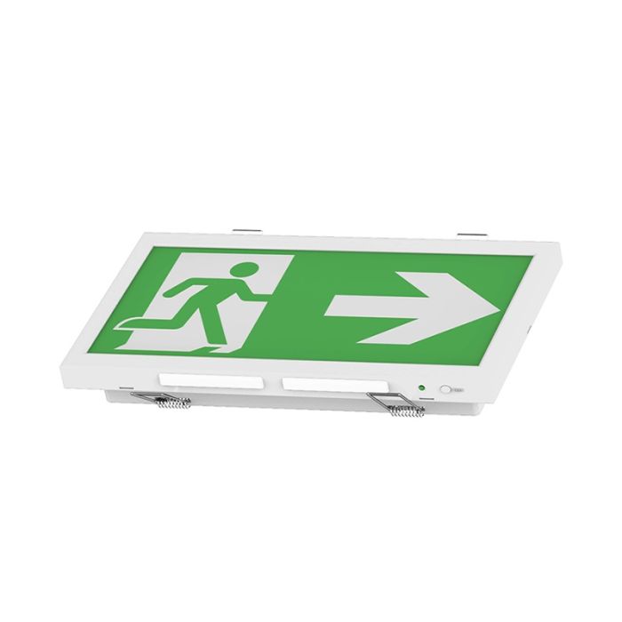 Éclairage de secours mural/en saillie, 3W, LED 6000K, IP40