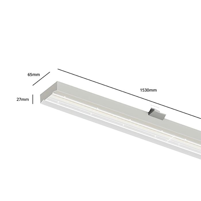 Module de rénovation LED ligne lumineuse - Saturne - 175 lm/W - 33W/42W/58W/65W - 5500K - 90°