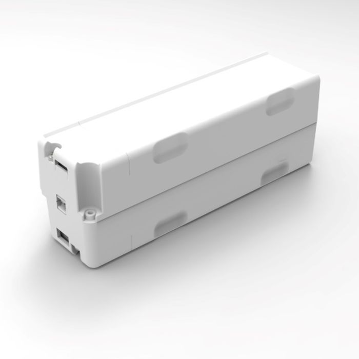 Spot encastrable blanc pour éclairage de secours, 1,2W, LED 6000K, lentille 360°