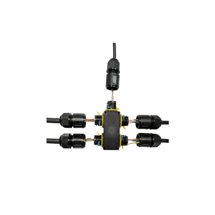 Connecteur 3 broches 5 voies, IP68