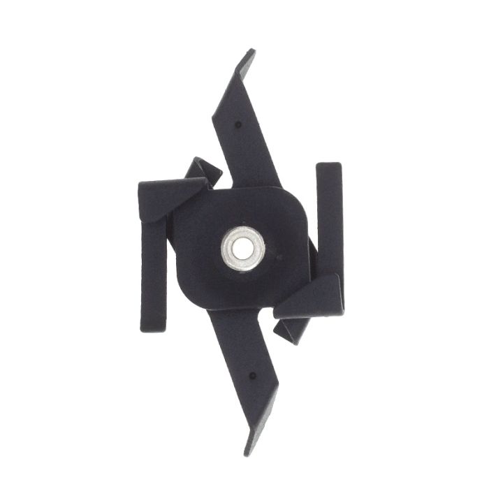 Clip de plafond suspendu pour éclairage sur rail triphasé, noir, Pro