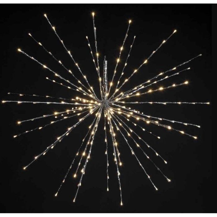 45cm led 3d etoile avec 72 led blanc chaud lumières scintillantes
