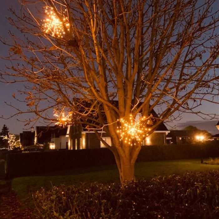 45cm led 3d etoile avec 72 led blanc chaud lumières scintillantes