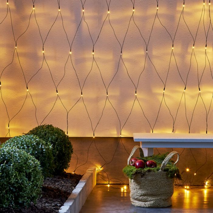Secteur compteur 2x1 Éclairage led blanc chaud interieur et extérieur