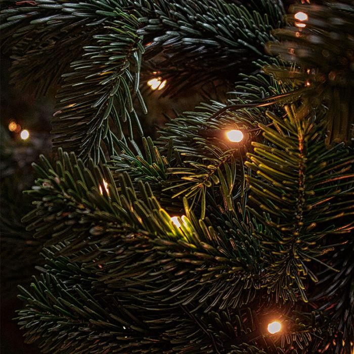 Lumières de Noël extérieures LED 13,5 m, 180 lumières blanc chaud