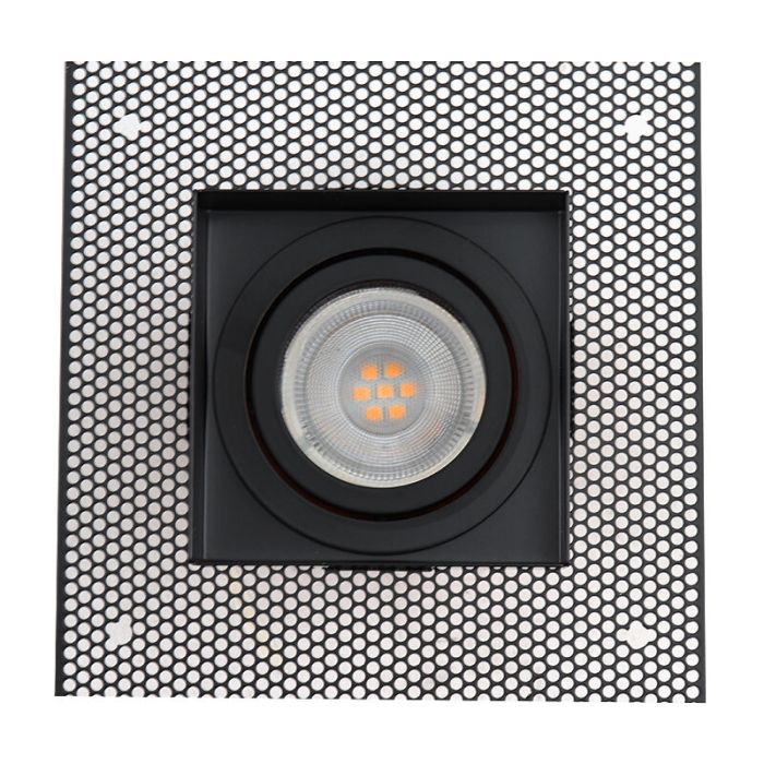 Spot encastré sans bord noir en aluminium, Royce