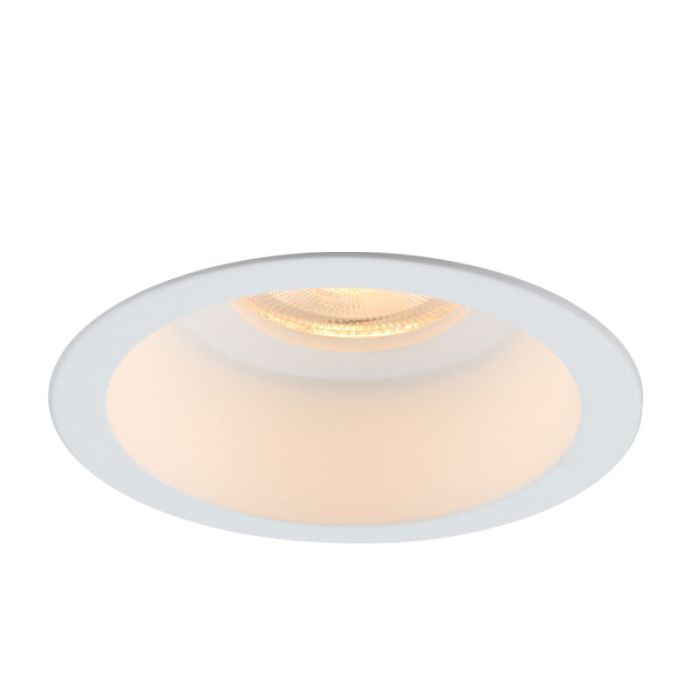 Spot encastré blanc en aluminium, Tyron