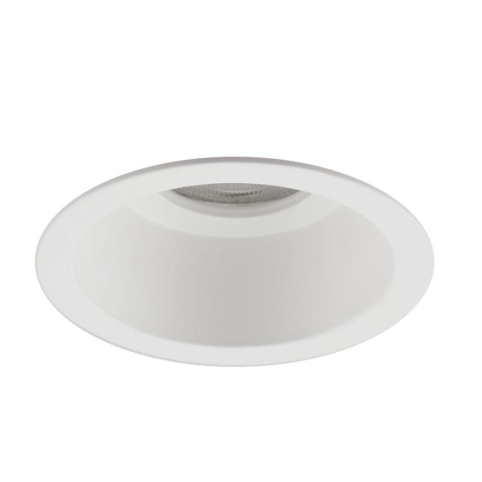 Spot encastré blanc en aluminium, Tyron