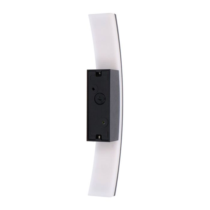 Luminaire extérieur anthracite en aluminium, Nayomi, 7,5W, 3000K LED, IP54