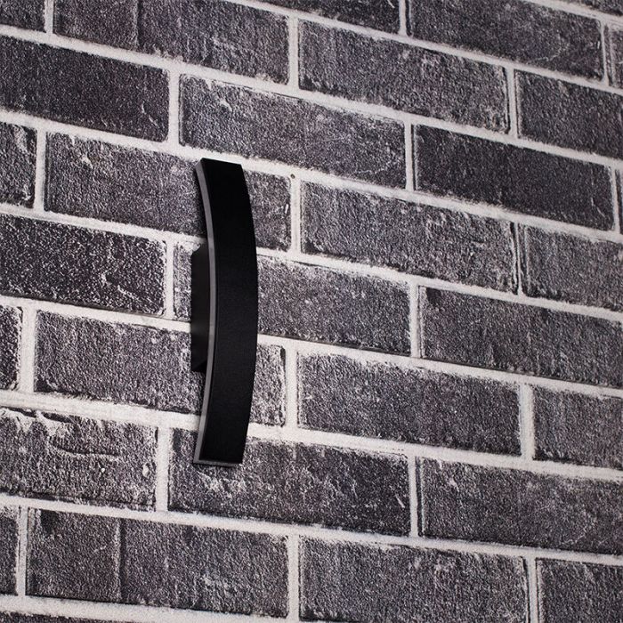 Luminaire extérieur anthracite en aluminium, Nayomi, 7,5W, 3000K LED, IP54