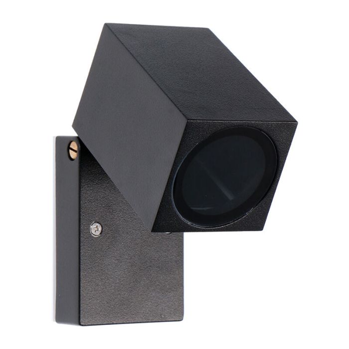 Luminaire extérieur noire en aluminium, Isobel, IP44