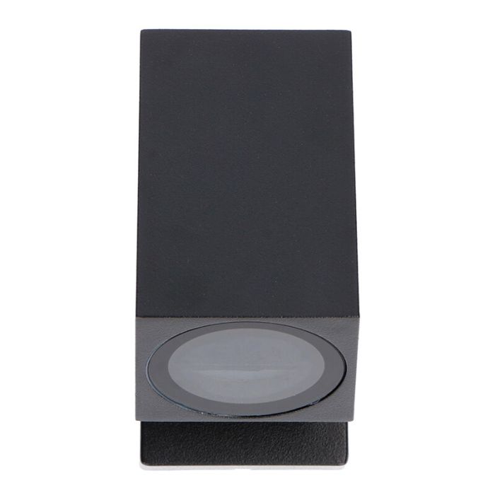 Luminaire extérieur noire en aluminium, Isobel, IP44