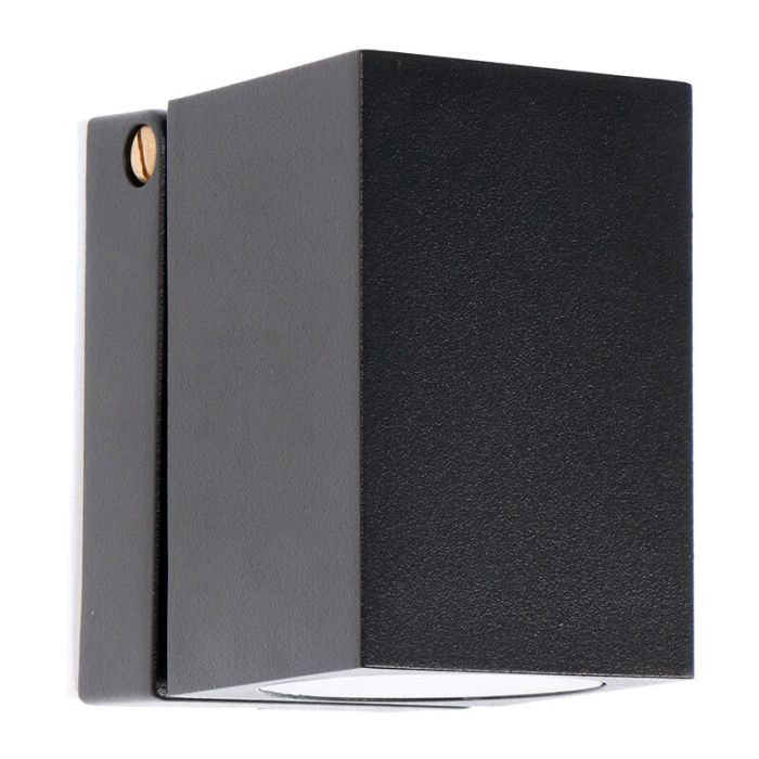 Luminaire extérieur noire en aluminium, Isobel, IP44