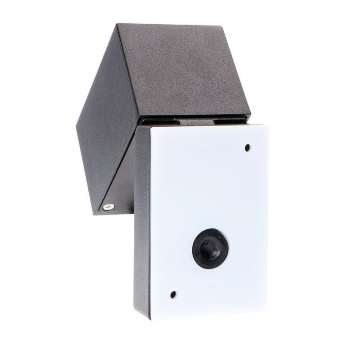 Luminaire extérieur noire en aluminium, Isobel, IP44