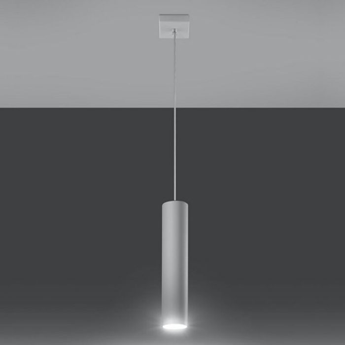Suspension en aluminium blanche, Harley