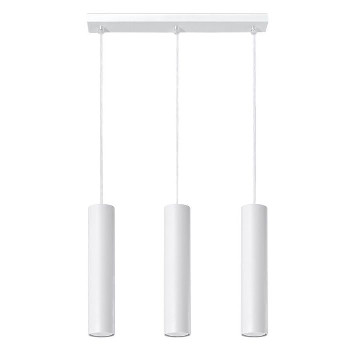 Suspension en aluminium blanche, Harley