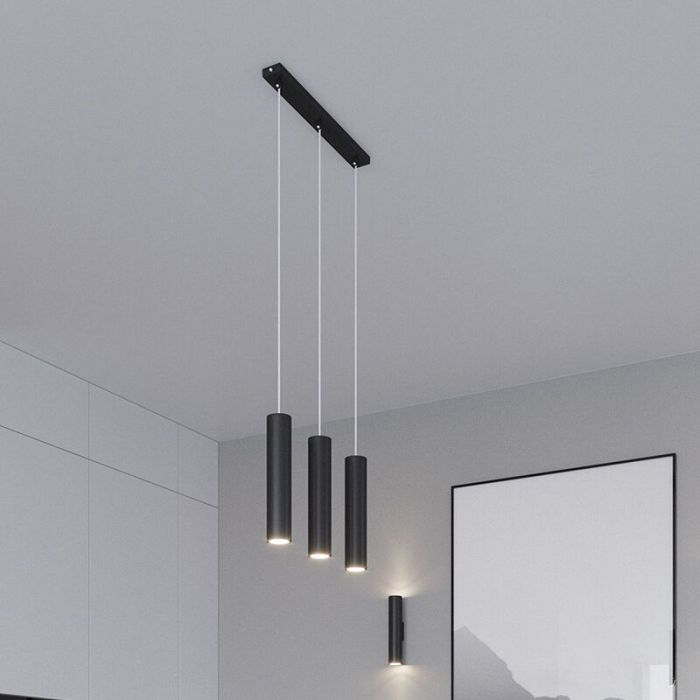 Suspension en aluminium noire, Harley