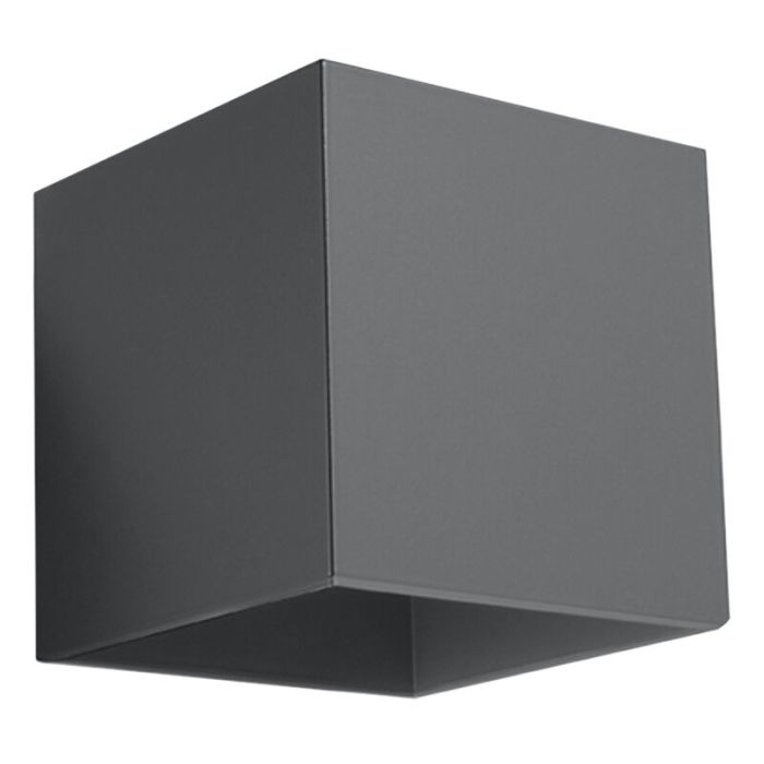 Applique up and down en aluminium anthracite, Andro