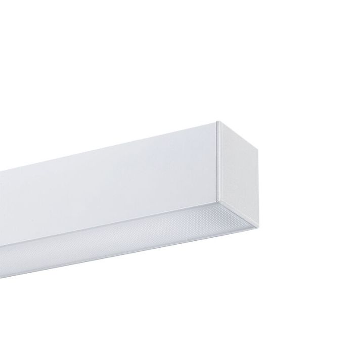 Plafonnier en aluminium blanc, Mascha, 31W, 3000K LED