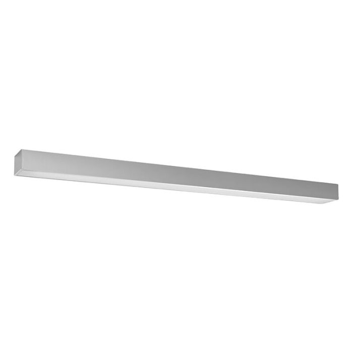 Applique murale en aluminium grise, Mascha, 48W, 3000K LED