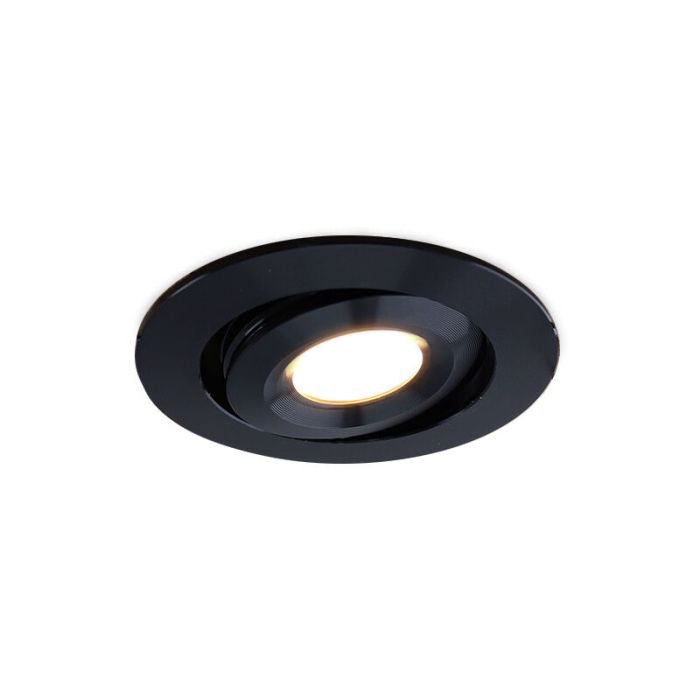 4 spots veranda orientable Rona, IP44, avec kit de connexion et télécommande, noir