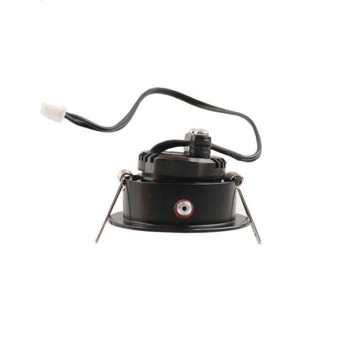 4 spots veranda orientable Rona, IP44, avec kit de connexion et télécommande, noir