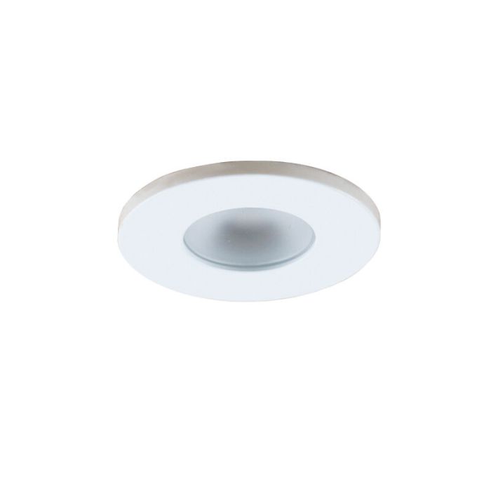 6 spots encastrés veranda blanc Dico, IP65, avec kit de connexion et télécommande