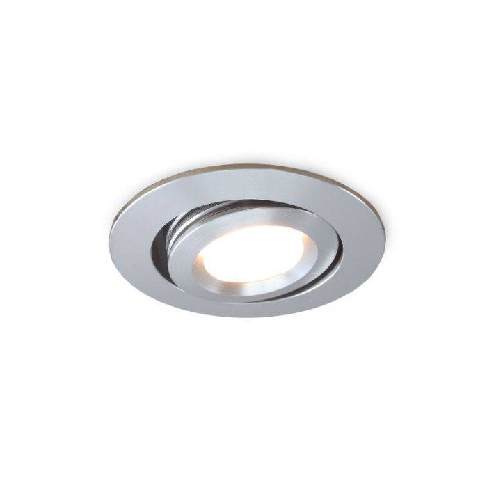 12 spots veranda orientable Rona, IP44, avec kit de connexion et télécommande, chromé