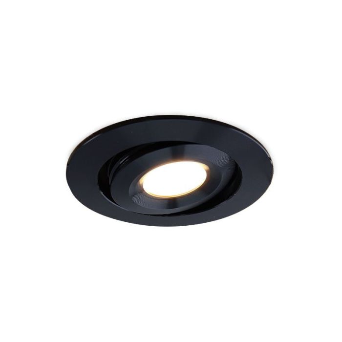 3 spots connectés veranda orientable Rona, IP44, avec kit de connexion, noir