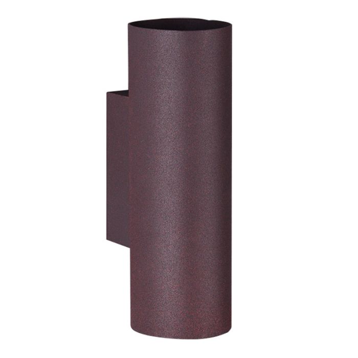Applique up and down moderne couleur rouille, Kaso