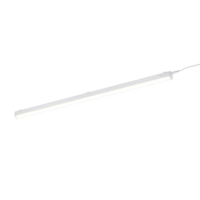 Plafonnier en plastique blanc, Irmak, 13W, 3000K LED, avec interrupteur