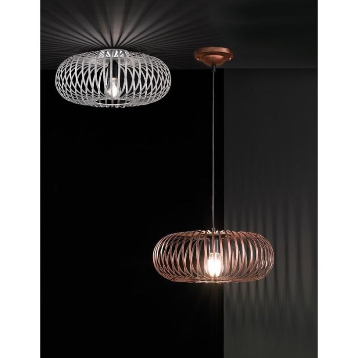 Lampe plafond moderne cuivre, Avni