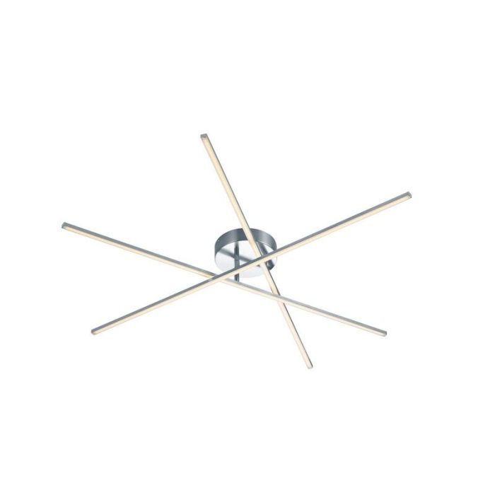 Lampe plafond design nickel, Gottrup, 8,5W, 3000K LED