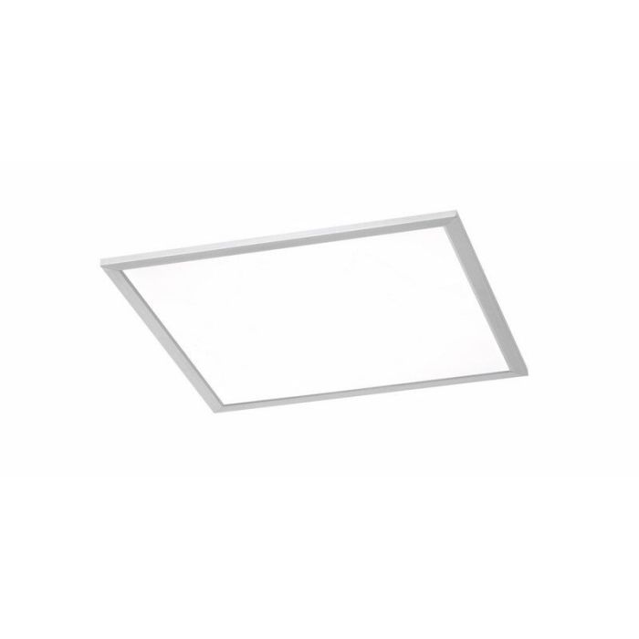 Lampe plafond moderne nickel, Badria, 25W, 3000K LED