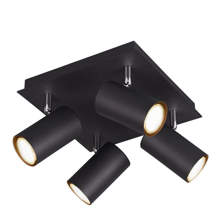 Spot plafond moderne noir, Kaso