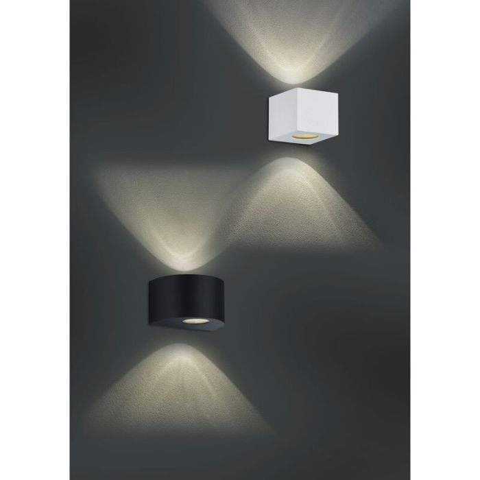 Luminaire extérieur design blanc, Sandby, 2W, 3000K LED, IP44