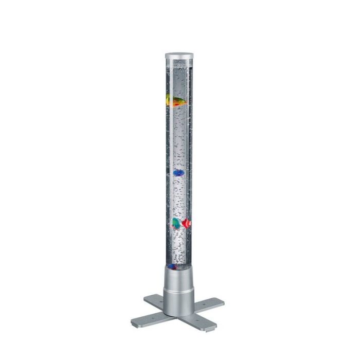 Lampe de table pour enfants moderne argentée, Nautica, 2,4W, 3000K LED, avec interrupteur