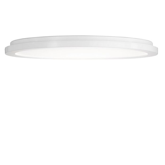 Lampe plafond moderne blanche, Gistrup, 24W, 3000K LED, IP44