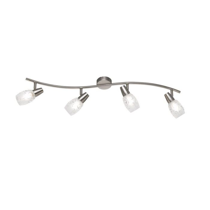 Spot plafond classique nickel, Venya
