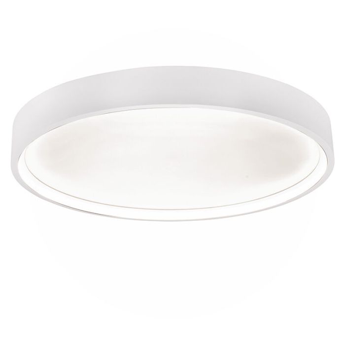 Lampe plafond moderne blanche, Destin, 29W, blanc chaud à froid réglable LED