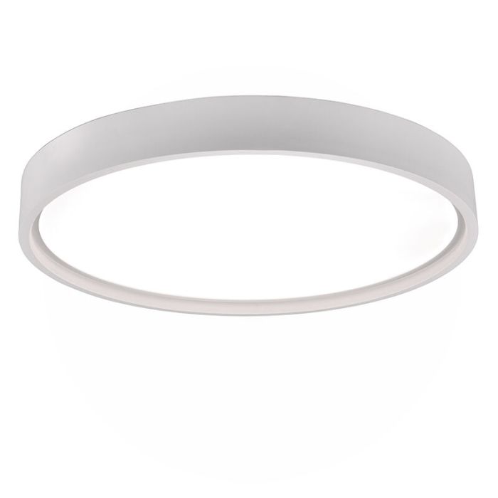 Lampe plafond moderne blanche, Destin, 29W, blanc chaud à froid réglable LED