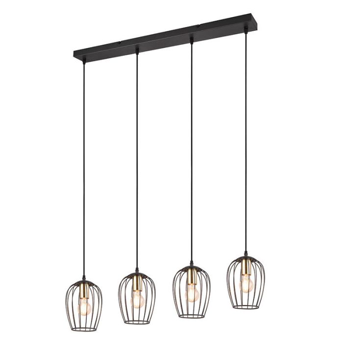 Suspension industrielle noire, Dilano