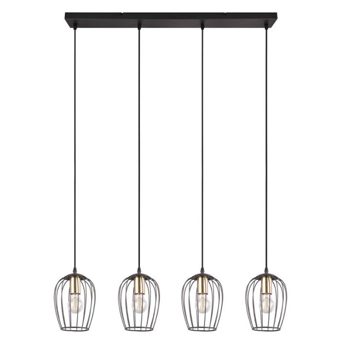 Suspension industrielle noire, Dilano