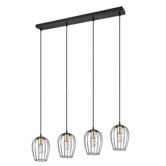 Suspension industrielle noire, Dilano